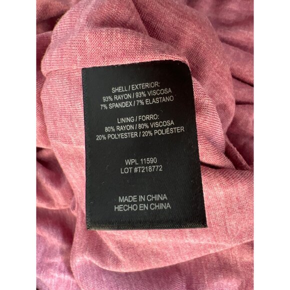 32 Degrees Cool Dress Size Medium Short Sleeve Drawstring Waist Pink Athleisure - Picture 6 of 8